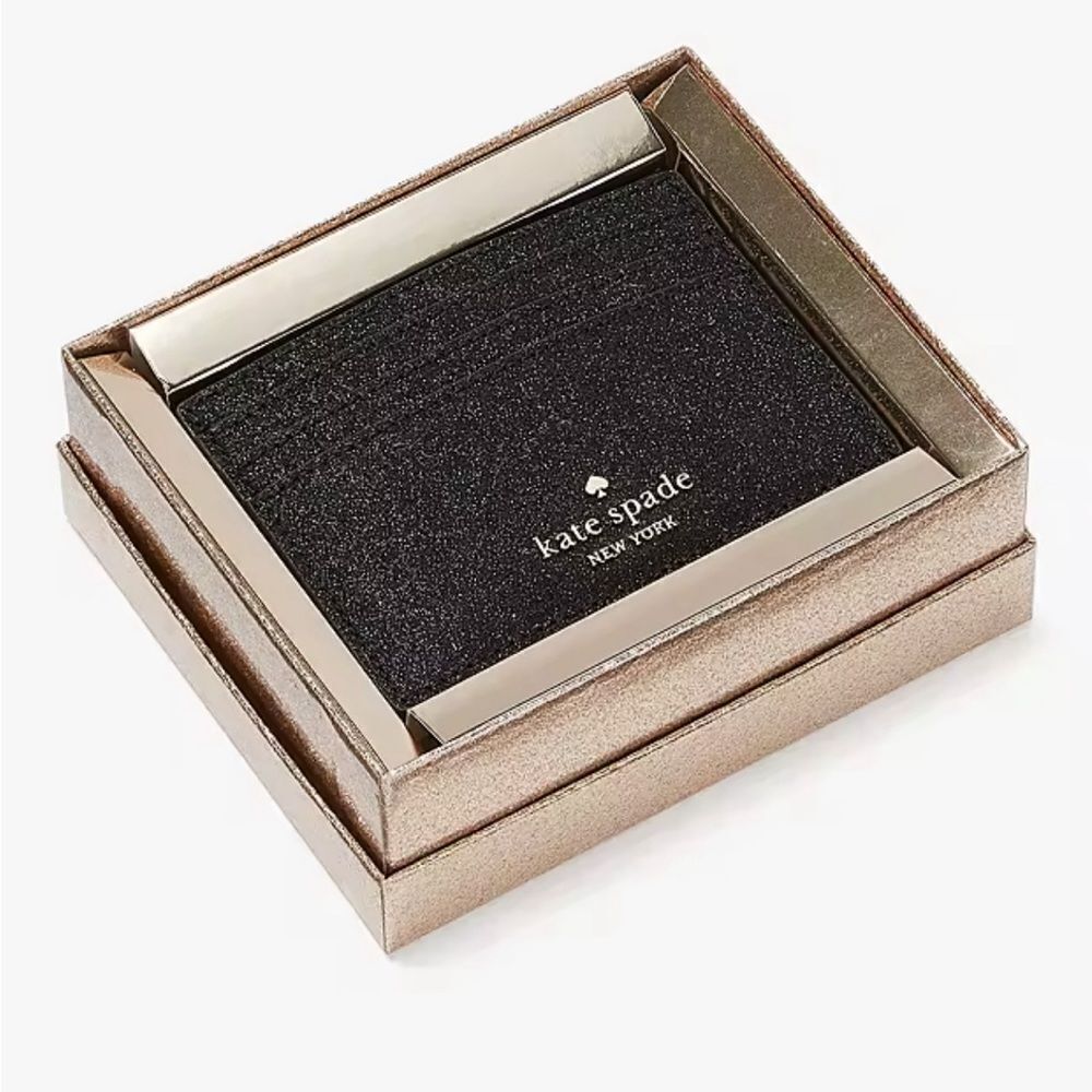 NWT Kate Spade Glimmer Small Slim‎ Card Holder